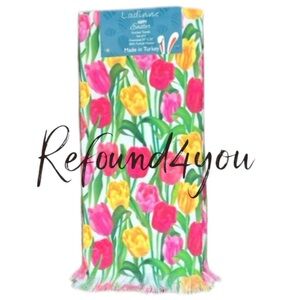 Ladinne - ‘Tulips 💐’ Dish Towels (2)  NWT. Firm!